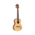 ORTEGA RU5 ❘ Konzert-Ukulele ❘ Bonfire Serie ❘ Fichte ❘ Lasergravur