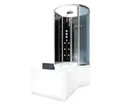 AcquaVapore Grossraumdusche Wanne Dusche Kombination sw K50-L32 170x100, Sicherheitsglas ESG, inklusive Duschwanne, Rutschsicher, Schnelle Reinigung, Thermostat-Steuerung, Nackenstütze
