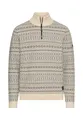 camel active Herren Strick-Troyer aus Reiner Lammwolle Hafer, Menswear-L