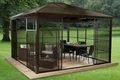 Sojag Pavillon Castel 12x14, mit 4 Seitenteilen, (Set), BxT: 362x427 cm, inkl. Sonnensegel