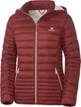 Patsy&Lou Damen Steppjacke ultraleicht, mit abnehmbarer Kapuze, verstaubare Leichtsteppjacke, optimal wärmeisoliert & leichtes Tragegefühl, taillierte Übergangsjacke, Zimt, Gr. 38
