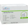 Klinion Soft fine plus Kanülen 4mm 32G 0,23mm Inhalt: 110 St