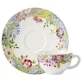Gien Fayencerie Untertasse Millefleurs Ostergeschirr, 18 cm bunt