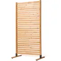 VEVOR Paravent Raumteiler Sichtschutz Trennwand Holz freistehend 91x6,3x187cm