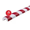 SHG | Knuffi® Eckenschutz | magnetisch | Typ A | 1-m-Stück | rot/weiß
