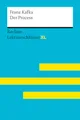 Der Process von Franz Kafka: Lektüreschlüssel mit Inhaltsangabe, Interpretationen, Prüfungsaufgaben mit Lösungen, Lernglossar – Leis, Mario; Kafka, Franz – 15461 (Reclam Lektüreschlüssel XL)