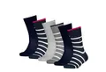 Tommy Hilfiger Socken TH KIDS SOCK 6P BRETON STRIPE ECOM (6 Paar) gestreift und uni