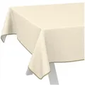 ANRO Tischdecke Wachstuchtischdecke Gartentischdecke Wachstischdecke (Einzelstück 1-tlg), Glatt 140x120cm wasserabweisend mit Saum grün Eckig | 140 cm x 120 cm x 0.25 mm