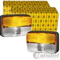 2X HELLA BLINKER SCHWARZ VORNE BEIDSEITIG BLINKLEUCHTEN SATZ