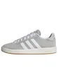 adidas Herren Grand Court Base 00s Shoes, Grey Two/Cloud White/Gum, 45 1/3 EU