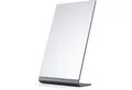 LuxusKollektion Badaccessoire-Set Kosmetikspiegel Make-up Aluminium Tischspiegel 30cm Silber