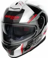 Nolan N80-8 Wanted N-Com Helm, schwarz/grau/weiß, XL (62)