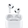 AirPods (3.Gen) In-Ear Bluetooth Kopfhörer kabellos 6 h Laufzeit IPX4 (Weiß)