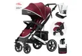 Daliya® Kinder-Buggy RAPIDY Buggy Kinderwagen, XXL Set, kompakt, Kinderbuggy, Sportwagen, (XXL 10-tlg. Komplettset, 10-tlg), Liegeposition, Fußsack, Spieltisch, Wickeltasche, Regenverdeck