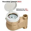Hauswasserzähler Mnrs Für Kaltwasser Qn 2,5 3/4" 105 Mm Inklusive Eichung
