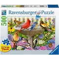 Ravensburger 167937 Puzzle 500 Teile Vögel an der Vogeltränke Vogelbad Neu