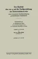 Der Einfluß des cos ¿ auf die Tarifgestaltung der Elektrizitätswerke unter beson