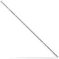 relaxdays Duschstange Teleskopstange aus Edelstahl, 150 - 280 cm grau|silberfarben 280 cm