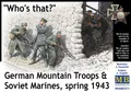 Master Box 3571 German Mountain Troops & Soviet Marines in 1:35 Figuren Bausatz
