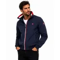 Geographical Norway Blouson Herren Übergangs Jacke Windbreaker Blouson Wasserabweisend Frühlings blau L