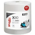 WypAll® X80 Wischtücher, 1-lagig, weiß 8377 , 1 Paket = 1 Rolle à 455 Abrisse