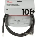 Instrumentenkabel Fender Pro Series 3 m BLK Angled Audio Kabel Gitarre NEU