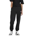 PUMA Damen ESS Small No. 1 Logo Comfort High-Waist Sweatpants FL cl Gestrickte Hosen, PUMA Black, M