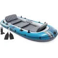 Intex 66325NP Schlauchboot Excursion 5 Set inkl. Pumpe und Alu-Paddeln 366x168x43cm