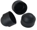 Walter Bethke GmbH & Co. KG Anhänger 100x Sechskant Schutzkappe M16 - Schlüsselweite 24mm – schwarz