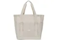 LARKSON Shopper Smilla Strandtasche für Damen und Herren (1-tlg), Große Beach Bag für Strand und Urlaub, Reißverschluss, Wasserabweisend