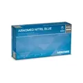 ARNOMED Nitril Blue Einmalhandschuhe, puderfrei, blau 351-XXL , 1 Packung = 90 Stück, Größe XXL