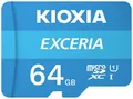 Kioxia EXCERIA microSDXC-Karte 64 GB UHS-I stoßsicher, Wasserdicht