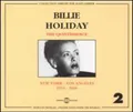 Billie Holiday - Vol. 2-Quintessence New York-Los Angeles [New CD]
