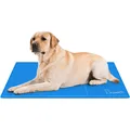 Selbstkühlende Kühlgel-Matte für Hunde und Katzen, Blaue Oxford-Stoff-Kühlmatte