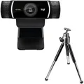 Logitech C922 Pro Stream Webcam, Hintergrundänderung + Stativ