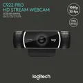 Logitech Webcam C922 Pro Stream, Full HD 1080p, schwarz 1920x1080, 30 FPS, USB, Retail 960-001088