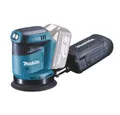 Makita Elektrowerkzeug-Set Makita DBO180Z Akku-Exzenterschleifer Akku-Werkzeug
