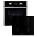 KKT KOLBE Herdset SET8805IH859RL, Backofen und Induktionskochfeld | 60 cm Backofen BO8805SS, 59 cm Induktionskochfeld IH85900RL, Grill, Heißluft, Automatik-Timer, 2-fach Wärmeschutzverglasung