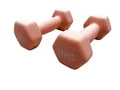 Gummierte Hanteln Amazon Basics 2x 1,5 kg rosa