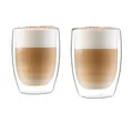 Klarstein Jesolo doppelwandige Thermogläser 350 ml handgemacht Borosilikatglas 10036363