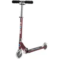 Micro Scooter Sprite LED Roller Kinderroller Kinder Cityroller Autum Red Weinrot
