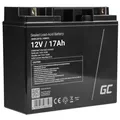 Green Cell AGM Battery Lead Acid VRLA 12V 17Ah for motor boats and electric - Batterie - 17.000 mAh (AGM51)