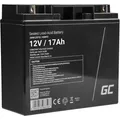 GreenCell AGM Battery Lead Acid VRLA 12V 17Ah for motor boats and electric - Batterie - 17 (12 V, 17 Ah) (AGM51)