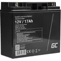 Akku Bleiakku Gel AGM 12V 17Ah Green Cell Akkubatterie für USV Bleigel Akku Sealed Lead-Acid Batterie VRLA Zyklenfest Roller Scooter Rasentraktor ...