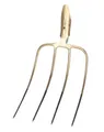 Dunggabel ohne Stiel 4 Zinken, 31 x 23 cm Gabel Hof Stall Ernte füttern Landwirt
