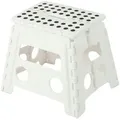 Zollner Klapphocker,, Weiß, Kunststoff, Rechteckig, 29x30x22 cm, Wohnzimmer, Hocker, Sitzhocker