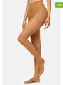 Nur Die 3er-Set: Strumpfhose "Seidenfein" in Beige - 15 DEN, Größe M, Damen