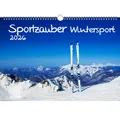 Sportzauber Wintersport DIN A3 Kalender für 2026 Freizeit Sport Fitness- Seelenz