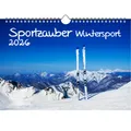 Sportzauber Wintersport DIN A4 Kalender für 2026 Freizeit Sport Fitness- Seelenz