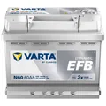 VARTA N60 Blue Dynamic EFB 12V 60Ah 640A Autobatterie inkl. 7,50 € Pfand